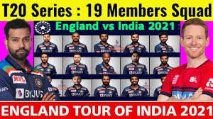 How to live stream india vs england t20 cricket and watch online in australia. India Vs England T20 Series 2021 Team India T20 Squad Bcci Announced T20 Squad Against England Youtube