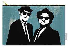 Timeless fashion.the coolness of its blueness never fades! The Blues Brothers Poster Print Movie Quote We Re Putting The Band Back Together Carry All Pouch For Sale By Beautify My Walls