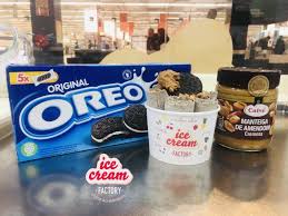 E Hoje Chega O Nosso Incrivel Gelado Da Semana Cookie Monkey E Com Ele Um Giveaway A Fusao Entre A Cremosa Oreo Manteiga De Amendoim Bolachas