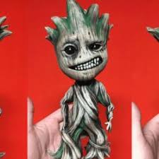 23 bouddhas sur la culture geek : Groot 3d Print Stlfinder