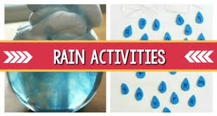 Spring kids activities to explore weather. Rain Activities For Preschoolers Pre K Pages