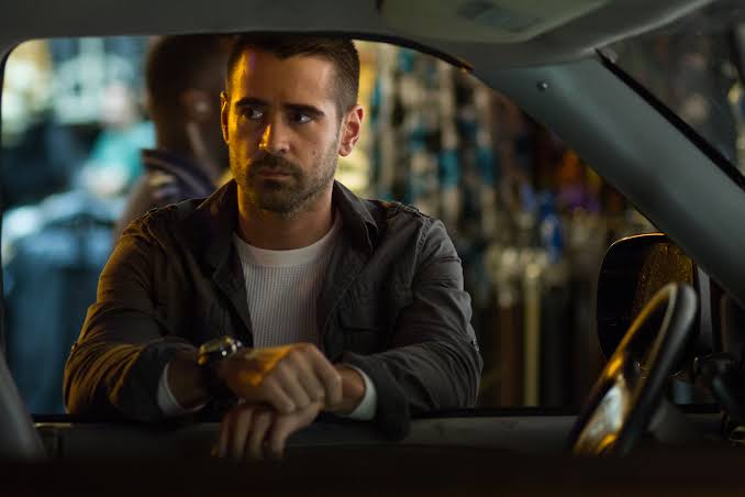 Colin Farrell e Noomi Rapace em cena do filme Sem Perdão (2013)