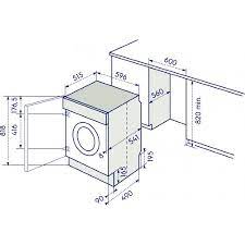 Acquistare una lavatrice da incasso significa poterla posizionare anche in cucina, dove sono presenti anche gli scarichi necessari, ma occhio sempre alle misure precise. Electrolux Lavatrice Da Incasso A Scomparsa Li1470e Comet