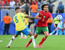 Ayyoub Bouaddi Dominates Midfield in Outstanding Performance Against Brazil