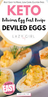 Best Keto Egg Fast Deviled Eggs Lazy Girl Recipe Egg Fast Keto Egg Fast Keto Deviled Eggs