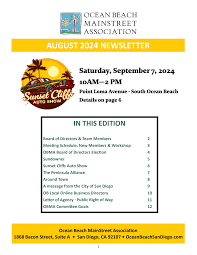 AUGUST 2024 NEWSLETTER