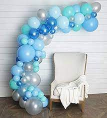Blue Balloon Garland Diy Beach Waves Theme Balloon Garland Diy Blue Balloon Garland Balloon Garland