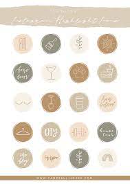 You don't have to master photoshop or illustrator to have some cool instagram icons, just like the instagramers you follow. Tuscany Free Instagram Highlight Icons Instagram Highlight Icons Free Instagram Instagram Icons