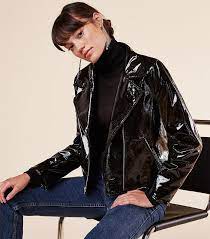 Reformation Just Released The Perfect Leather Jacket And Unsurprisingly It Was Gone In A Flash Read All About It Here Leather Jacket Jackets Vinyl Clothing