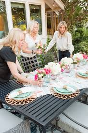 Summertime is here, and that means sunny days spent in the backyard by the pool with lots of delicious food and drink. Anthropologie Inspired Outdoor Dinner Party Home With Holly J