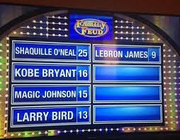 Name a big city in texas (4 answers) 2. Family Feud Game Show Asks Who Is The 2nd Best Player Of All Time Behind Jordan Ballislife Com