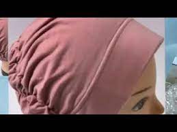 طريقه عمل التربون البندانه طاقيه للشعر تتلبس تحت الحجاب طريقه سهله جدااااا وتنفع هديه لعيد الام youtube hijab fashion summer fashion scarf hairstyles