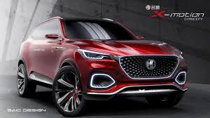 The Mg X Motion Concept Looks Like The Offspring Of A Mercedes Glc And A Mazda 6 Top Speed Suv Models Concept Cars Mg Cars