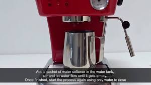 Highly concentrated liquid coffee machine descaler for ➜ screen carrier machines, fully automatic machines, catering machines & household machines. Pulycaf Coffee Machine Descaler