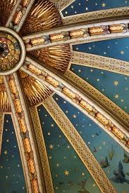 Celestial Ceiling In Castle Coch A Magical Victorian Interpretation Of A Medieval Castle Near Cardiff Wales Art And Architecture Architecture Medieval Castle
