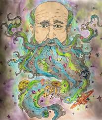 I ran the word “Sandman” through the Dream AI art app. Not too bad.