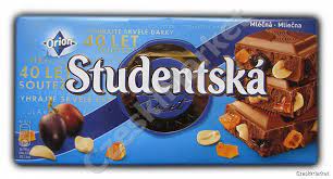 Czekolada studencka 11,75 poznaj oferty na taniomania.pl. Czekolada Studentska Mleczna 180g Bezglutenowa Czeski Market Sklep Internetowy