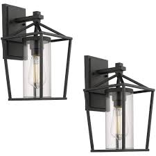 Search among a variety of outdoor sconces lights for the ideal style and price for your needs. Emliviar Outdoor Sconce With Clear Seeded Glass Set Of 2 N A Overstock 31796190