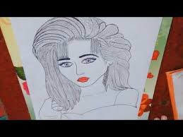 كيفية رسم فتاه جميله خطوه بخطوه beautiful girl drawing youtube beautiful girl drawing girl drawing my arts
