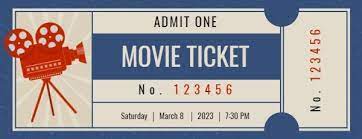 Downloading free ticket template excel is quick and easy because many desktop publishing. Movie Ticket Maker Create A Custom Movie Ticket Online For Free Fotor