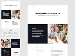 Human resources | how to written by: One Page Website Template Sketch Freebie Download Free Resource For Sketch Sketch App Sources