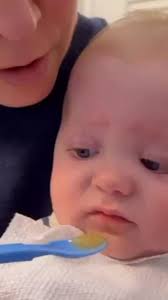 I want to leave it here for memories😂❤️ Ivan’s first food  experience🫶🏻🍼❤️, #family #love #firstfoods #baby #boy