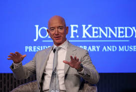 Jeff bezos unveils his space company blue origin's space exploration lunar lander rocket called blue moon in washington dc. Why Jeff Bezos Spends Billions On Space Technology