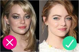 Whether you're using a makeup sponge or a brush, the liquid or powder foundation can easily splatter onto clothes, leaving a mess behind. 11 Common Makeup Placement Mistakes For Blush Eyeshadow And Lipstick