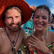 First day of yoga at Electric Forest 🌲 ✨ with @hannah.j.muse &  @dixonsviolin Welcome home 💖 Join us again Sat & Sun at 12:30pm