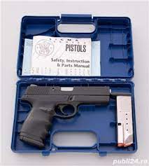 Aceste arme sunt proiectate cu scop de aparare si le poti obtine fara autorizatie, fara permis si fara alte acte. Vand Pistol Cu Glont 9 Mm Smith Wesson Oradea Timp Liber Si Sport Publi24 Ro
