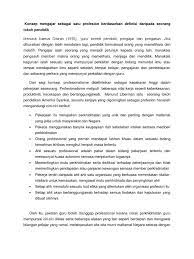 Kpf3012 perkembangan pendidikan di malaysia: Konsep Mengajar Sebagai Satu Profesion