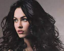 Megan Fox Black Hair Pale Skin Dark Hair Blue Eyes Hair Pale Skin