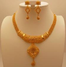 Latest Antique Gold Necklace Set Designs With Price Like Kinsley Armelle Jewellery Near M Gold Necklace Designs Gold Necklace Set Bridal Gold Jewellery Designs