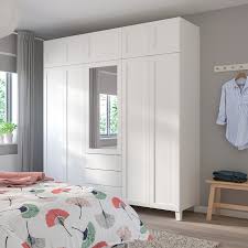 Make your dream wardrobe come true. Platsa Wardrobe White Sannidal Ridabu Ikea