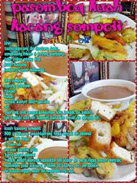 Pesembor Kuah Kacang Gado Gado Recipe Malaysian Food Cooking Recipes