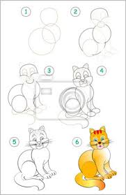 Manche menschen träumen davon, singen zu lernen, andere wollen gut tanzen, aber was ist mit den talenten, die zeichnen lernen wollen? Seite Zeigt Wie Man Schritt Fur Schritt Lernt Eine Sitzende Leinwandbilder Bilder Allmahlich Tutorial Schritt Fur Schritt Myloview De