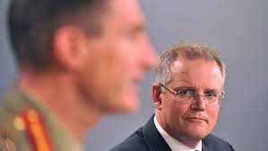 Scott Morrison and Angus Campbell at odds over Afghanistan war crimes  report recommendation
