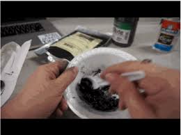 The acrylic paint cost $0.78 and the graphite powder cost $0.75. Conductive Paint Makey Makey Wikifab