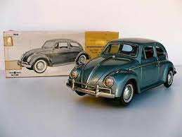 Orig 1960 S Volkswagen Vw Beetle Tin Toy Car Battery Operated 960 Bandai Japan Very Rarely Seen Pristine Model Cars Kits Classic Chevy Trucks Vintage Trucks
