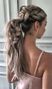 This hairstyle is ideal for women who have long, thicker hair. Cute Braided Hairstyles To Rock This Season Chunky Braided Ponytail