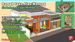 Gambar desain rumah yang ada tokonya griya rumah. Desain Rumah Toko Gambar Desain Rumah Minimalis Facebook