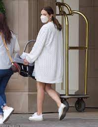 Katharine Mcphee 37 And David Foster 71 Step Out For The First Time With Son Rennie Daily Mail Online