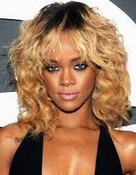 rihanna short curly hair styles frisuren 2014 kurze lockige frisuren lockige frisuren
