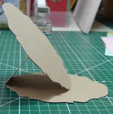 Easy to make, print onto card, cut out, fold where indicated, embellish and. How To Make A Easel Card Very Good Tutorial Shaped Cards Easel Cards Card Tutorials