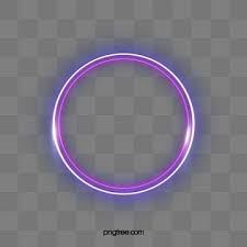 Light Luminous Efficiency Creative Double Border Luminescence Circular Simple Violet Line Wir Frame Clipart Graphic Design Background Templates Geometric Lines