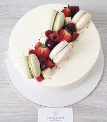 Food And Drink Mothers Day Cake Fruit Cake Decorated With Fruit Fruit Birthday Cake Food