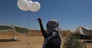 The israeli military struck targets in gaza overnight wednesday, the israel defense forces (idf) said in a statement, citing incendiary balloons launched from gaza earlier in the day. Iof Drones Target Incendiary Balloons Launchers