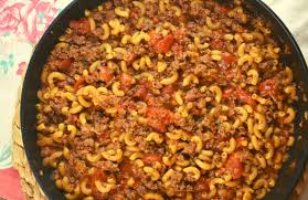 A traditional hungarian goulash is a soup or stew that is usually filled with tender beef and onions spiced with paprika. Ground Beef Goulash Recipe These Old Cookbooks