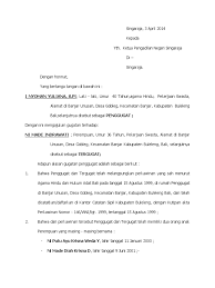 Cara membuat surat penyataan cerai: 18 Contoh Surat Gugatan Cerai Hindu