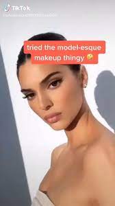Easy Model Makeup Look Beauty Tiktok Video Models Makeup Model Makeup Tutorial School Makeup